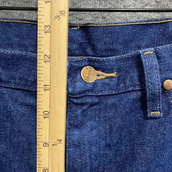 Wrangler Jeans‎ Mens 34x32 Blue Cowboy Cut Slim Denim Retro Western Rodeo 936PWD - Picture 4 of 9